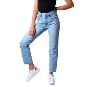 Levi`s Loose Straight Jeans Light Wash Women Blue